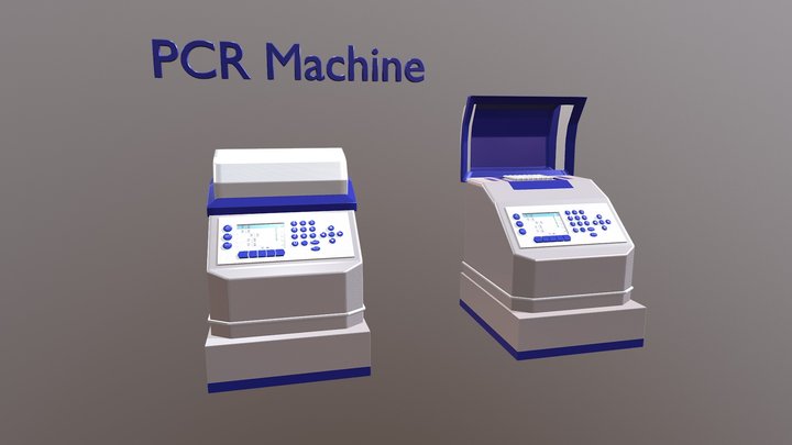 PCR Machine 3D Model