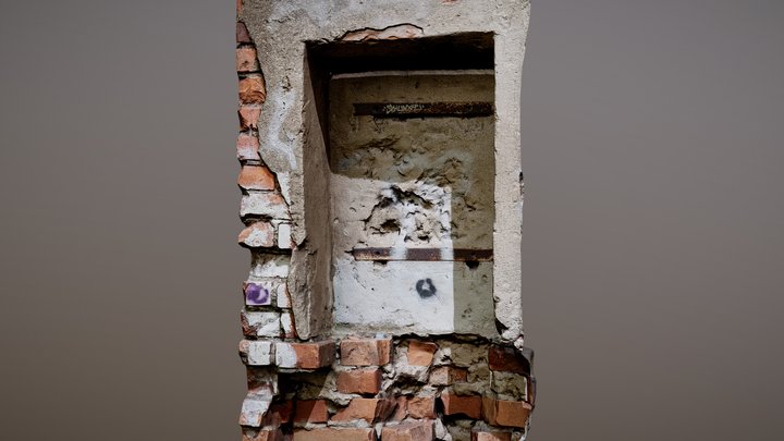 Wall Damage 02 – Free 3D Model STL