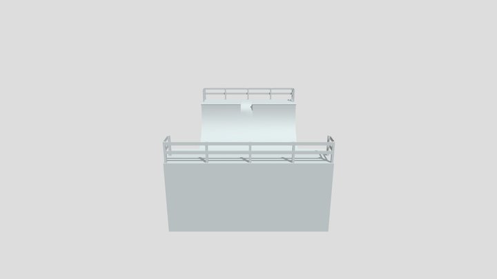 Half Pipe 3D Model