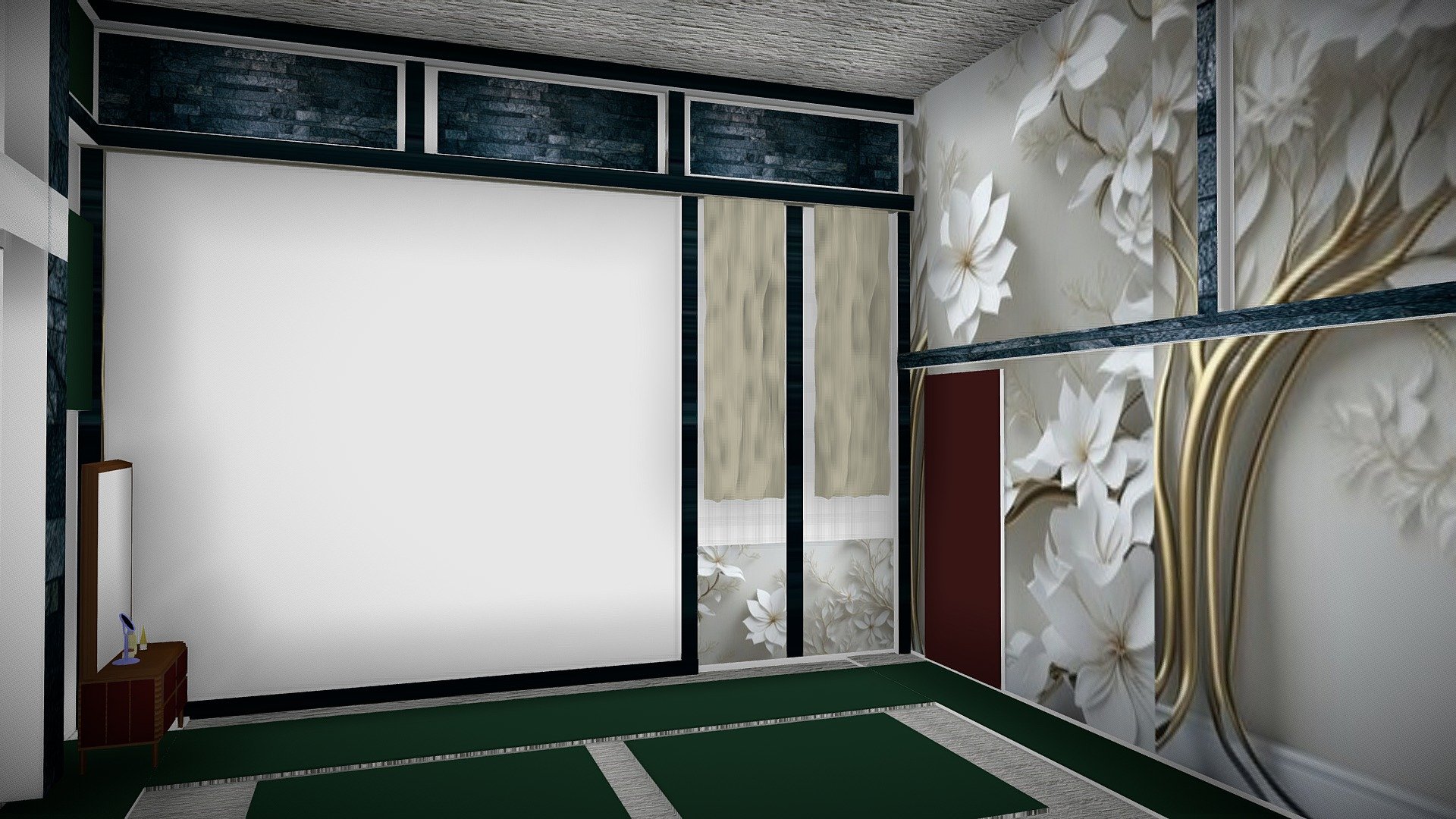 internal room 3d model 01 - Download Free 3D model by Neelam Devi ...