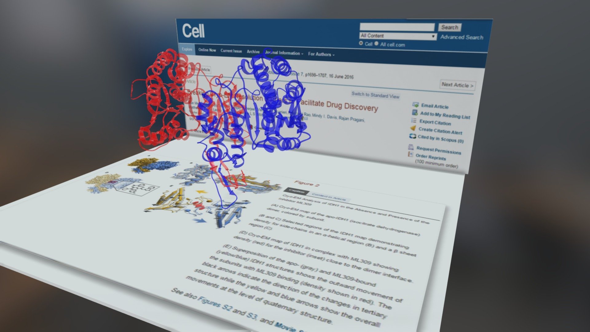 Augmented Reality for Publications? - 3D model by Holos Studios ...
