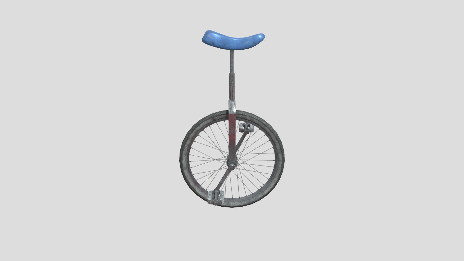 Unicycle 3D model by alperen.balcin [2236aa0] Sketchfab