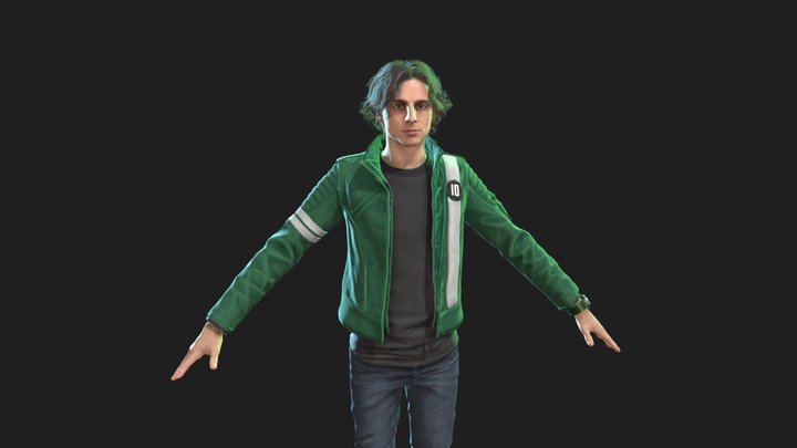 Ben 10 Alien Force Ben Tennyson 3D Model