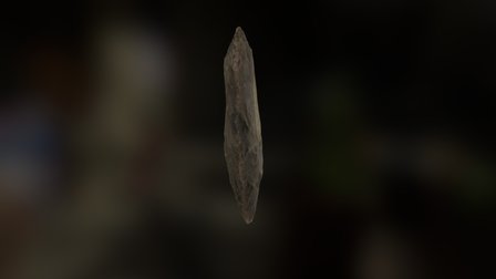 Flaked Neolithic axe 3D Model