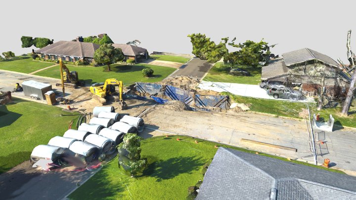 Vidalia Sinkhole - Updated 08-17-2025 3D Model