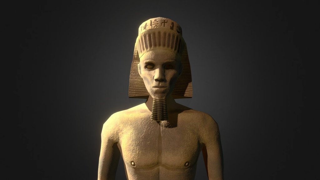 Egyptian Statue Download Free 3D model by Rob Allen (roba) [223b17c