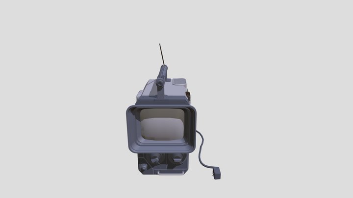 vintage_tv 3D Model