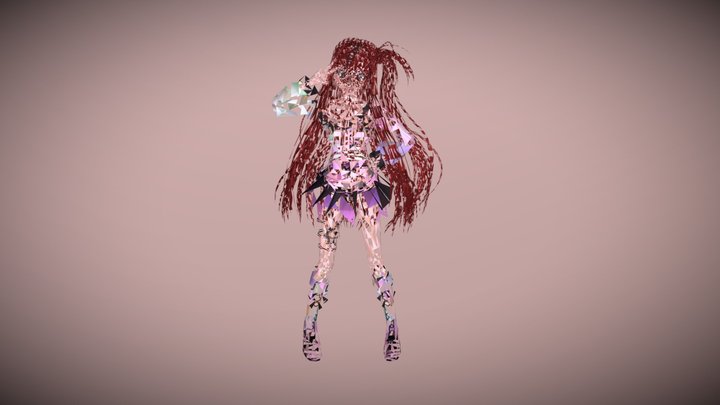 Mira Pink V.1 3D Model