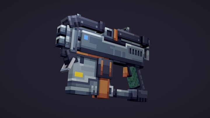 Compact SMG 3D Model