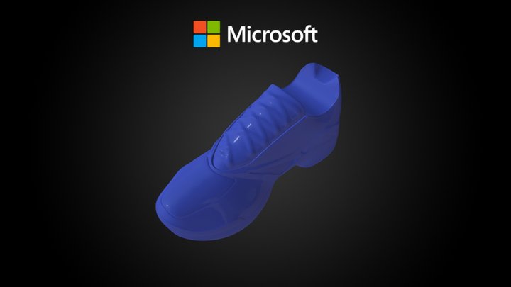 Running Shoe With Laces – Free 3D Model STL