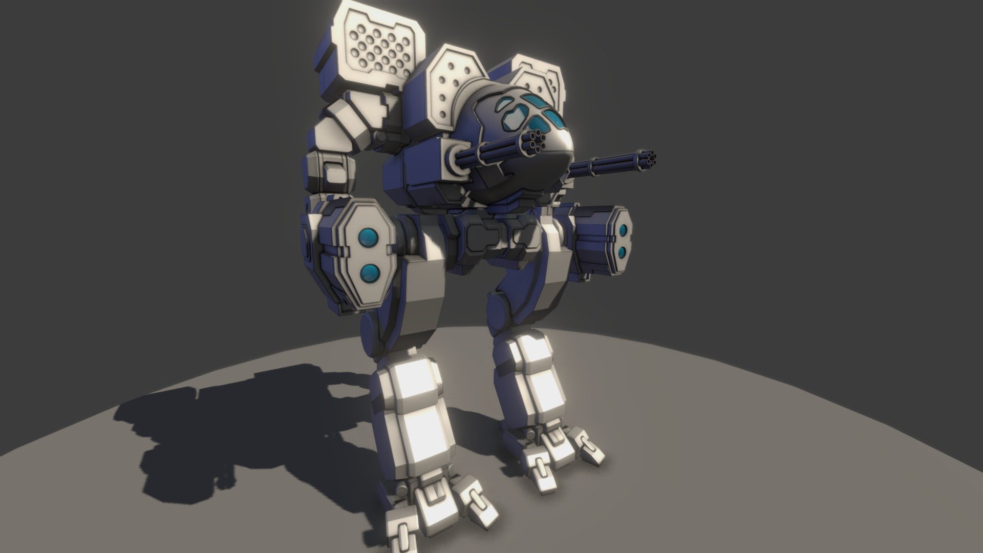 Timberwolf Mecha Fan Art