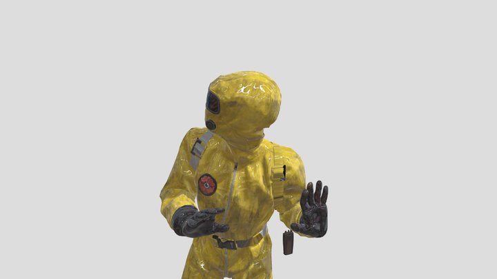 Poppy Playtime 5 - Hamzat Security 3D Model