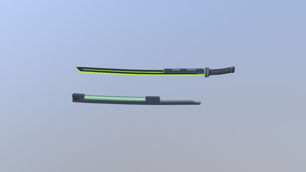 Sci-fi Katana