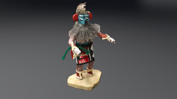 Kachina Doll 3D Model