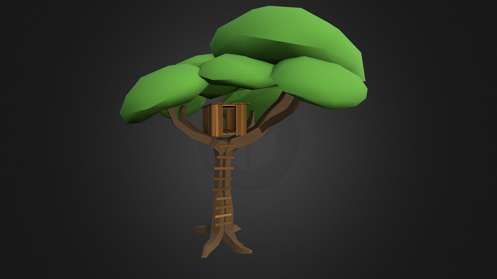 Treehouse - Download Free 3D model by David (@david11) [22436d8 ...