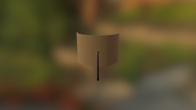 Speaker Cross Sec 3D Model