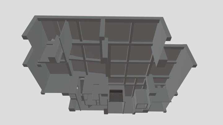 B2層(建築師版) 3D Model