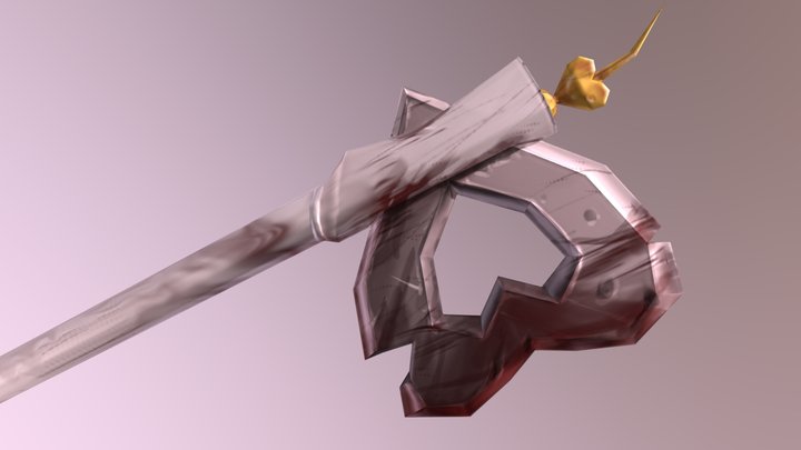 Magical Poleaxe 3D Model