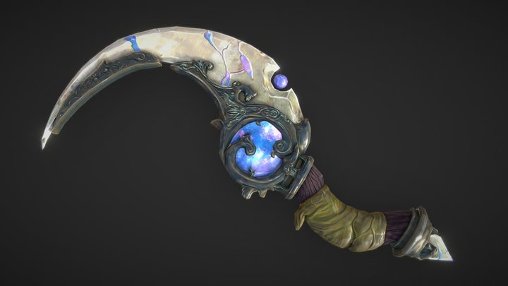Blade of the Astral Gardener 3D Model