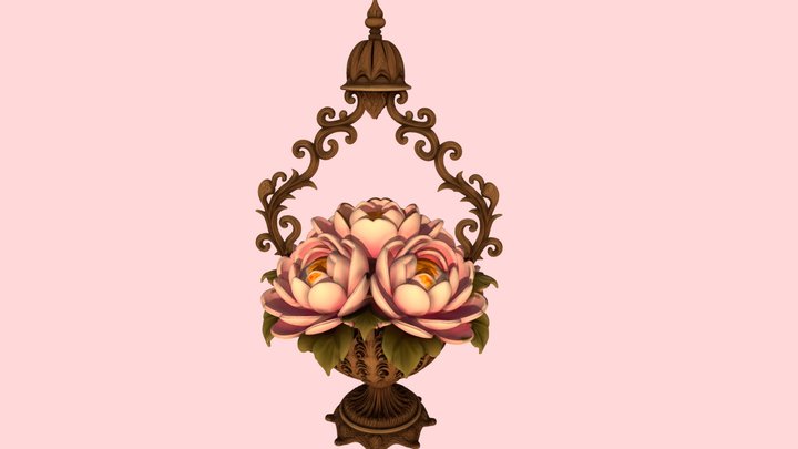 3D Floral Bouquet