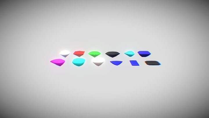 Gems Stone 3D Model