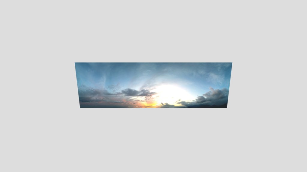 Sky Background Dramatic Sunset Clouds
