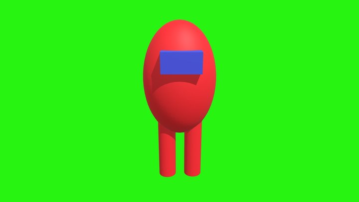 among us model 3d 3D Model