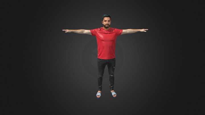 Indian Human Figure 3d Model 3D Model