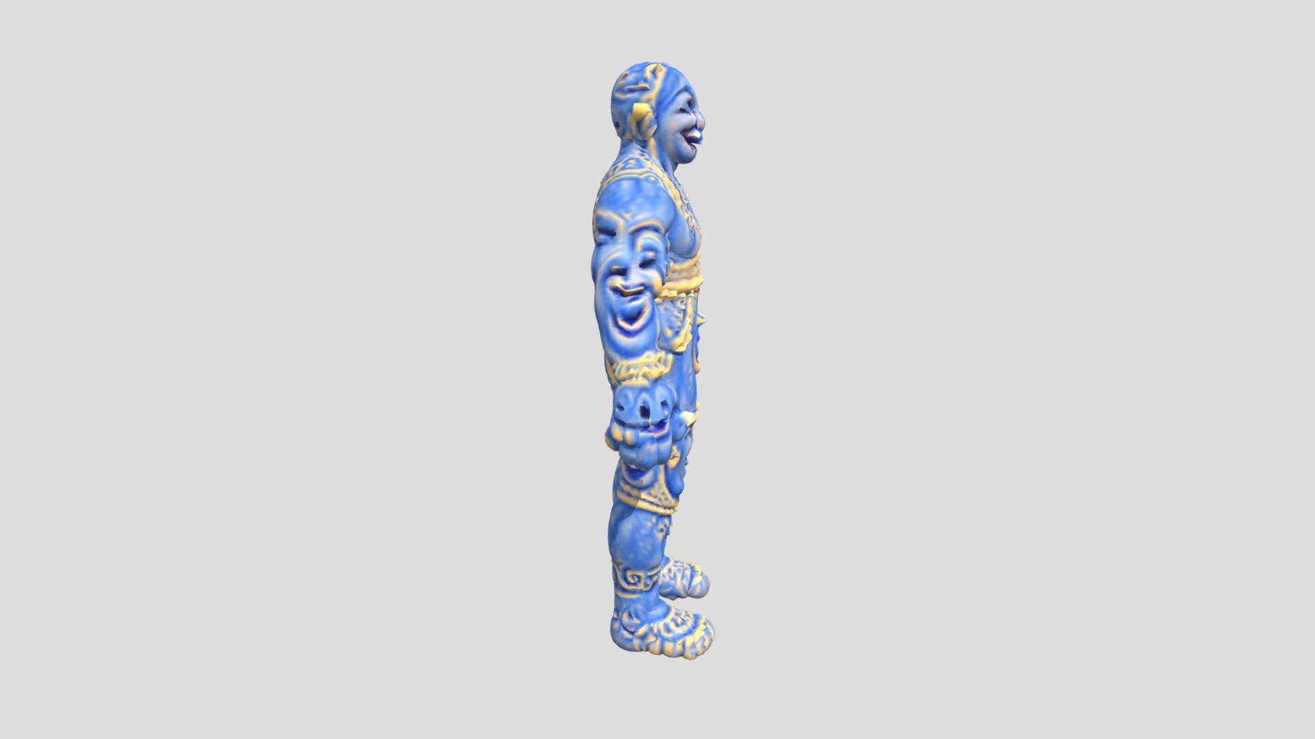 humanoid genie smiling - Download Free 3D model by genielabs [22487c1 ...