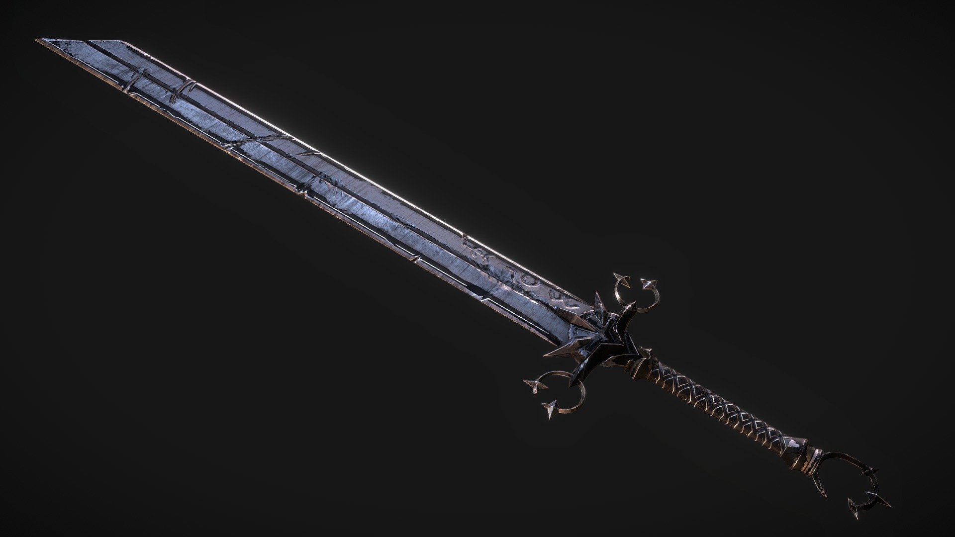 Sword Of The Defeated - Download Free 3D model by Bunny (@bunnylovesu ...