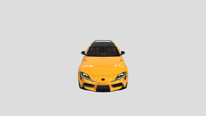 Toyota_supra _ROHIT] 3D Model
