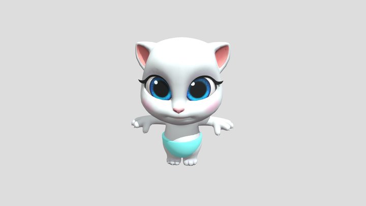 Baby Angela 3D Model