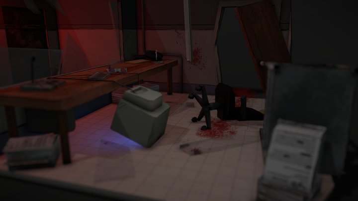 SCP Breach 3D Model