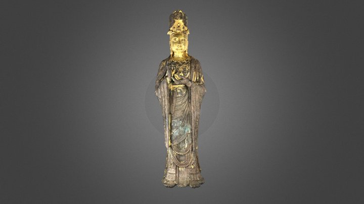 Statue of Guanyin 3D Model