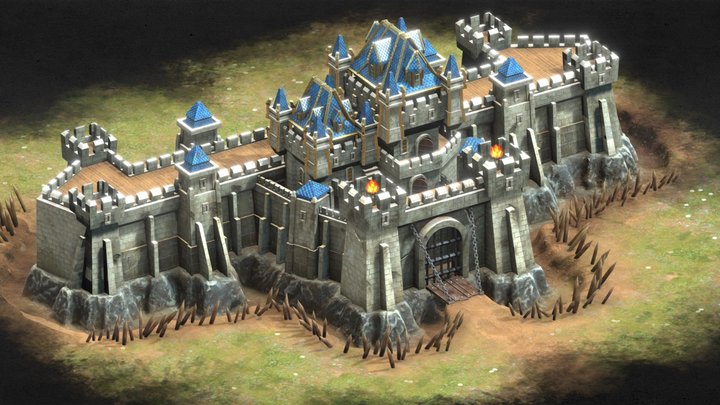 Castle 3D Model