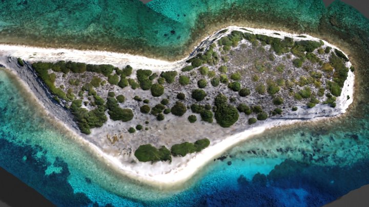 Tsoukalas Island, Lesvos 3D Model