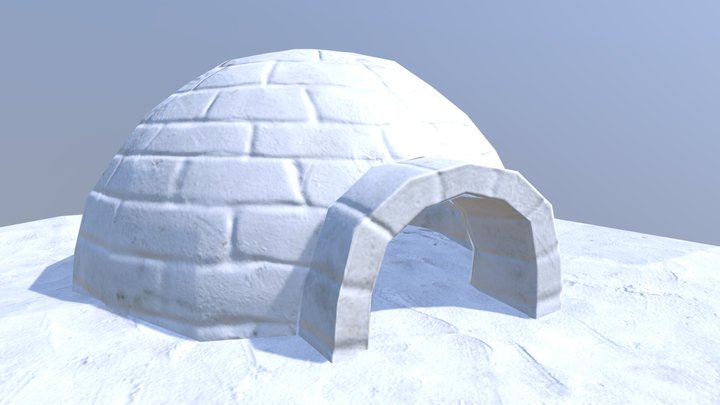 Igloo 3D Model