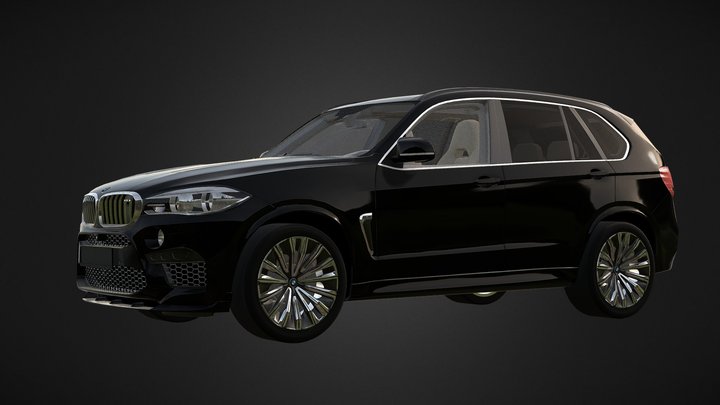BMW-X5 3D Model