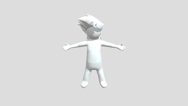 Little Boy 3D Model