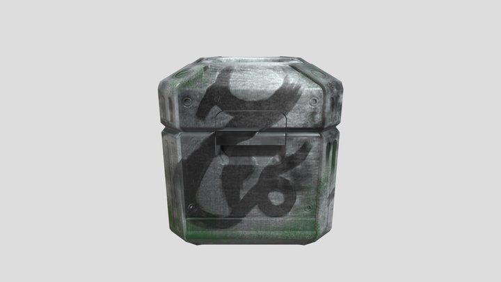 Sci-fi Box 3D Model