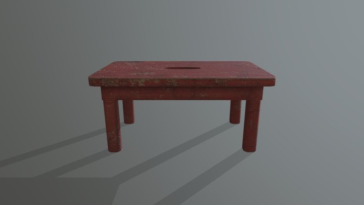 Stool 3D Model
