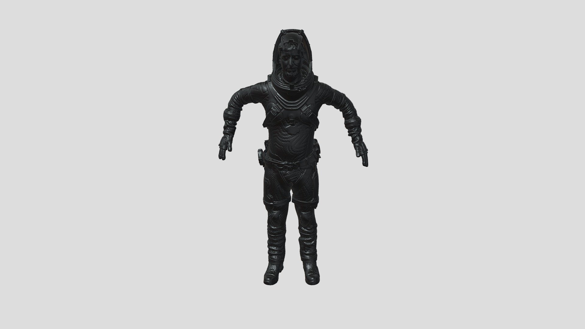 Spacesuit - Nightflyers Prop Scan - 3D model by 3D Printing Ireland ...