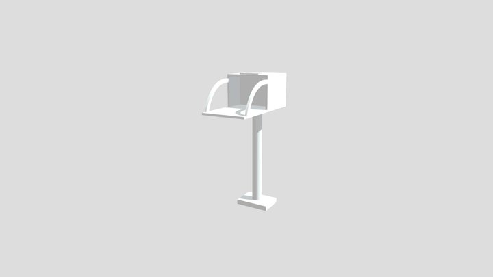 Smart Mailbox 3D Model