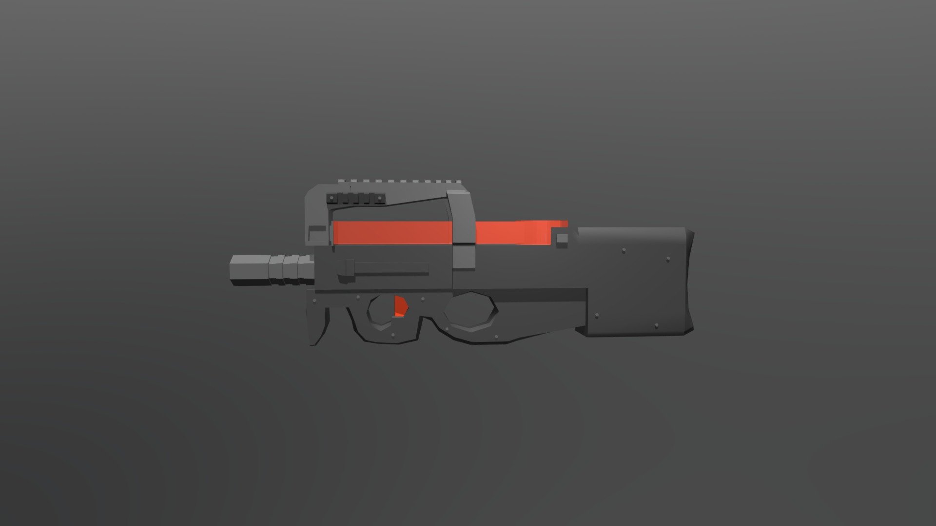 Low Poly P90 - Download Free 3D model by The_Nuke_Remolacha [22525ba ...