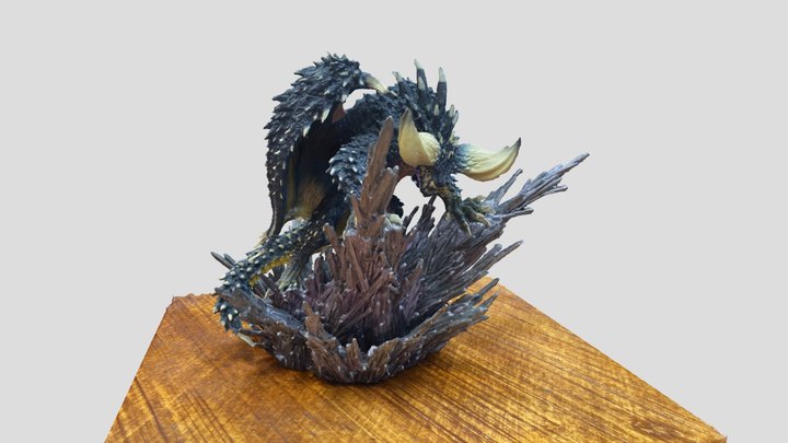 ネルギガンテ/滅盡龍/Nergigante-ModelScan 3D Model