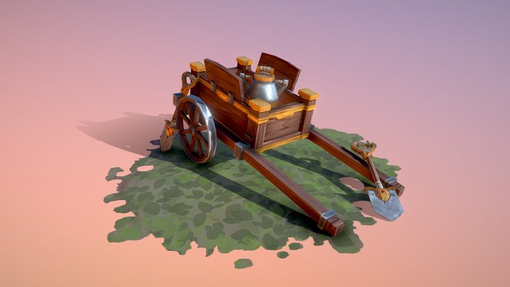 [Student Work] Three Items For Dwarves 3D Model