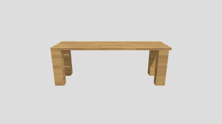 Bench 3D Model