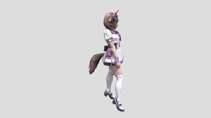 Special Week (Umamusume) Realistic 3D Model