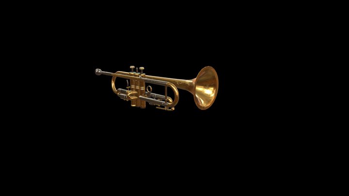 Trumpet 3D Model