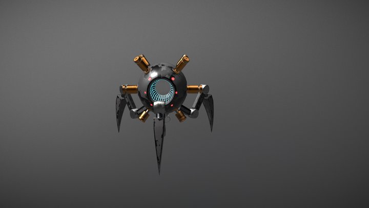 Sentinel Walker 3D Model